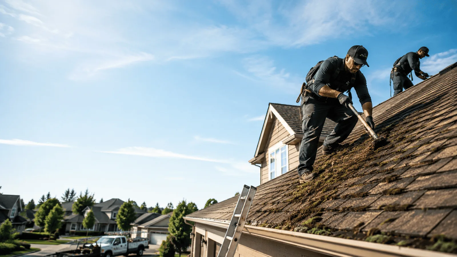 Roof Moss Removal in Dublin, GA near me
